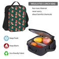thumbnail image 5 of Pofeuu Mushroom House Print Backpack Travel Backpacks With Lunch Bag Pencil Bag Set 3 pcs Set Cartoon Backpack, 5 of 7