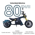 thumbnail image 2 of Moto Eléctrica Chopper M8S - 80km/H - 4000W, 2 of 12