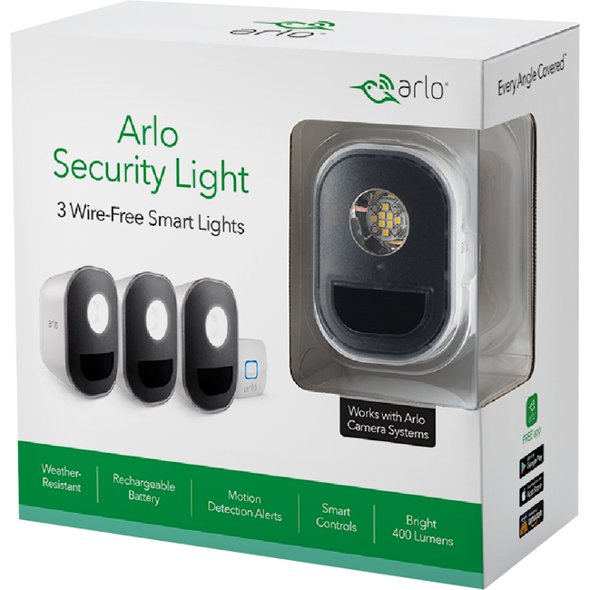 Arlo Security Lights3 Wire Free Smart Lights Walmart Com Walmart Com