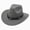 A69-Grey, variant on Ccpelsie Kids Western Cowboy Hat for 2t 3t 4t 5t 6t Girl Boy Wide Brim Beach Cowgirl Hat Cattleman Cowboys Hats(Grey,3-8 Years)