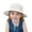 White, variant on Breathable Fisherman Sun Hat, Lightweight Protective Cap for Babies Toddlers, Wide Brim Beach Summer Outdoor Play, Boys Girls 0-6 Years