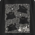 thumbnail image 2 of Pokémon - Ditto Dainty Flowers - Women's Oversized Fleece Hoodie Sweatshirt, 2 of 4
