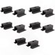 thumbnail image 2 of Black Solar Panel Clamps for All Frame Heights, 10-Pack Module Roof Mounting Brackets, 2 of 5