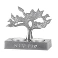 thumbnail image 2 of Shabbat Twin Tea Lite Holders Tree Of Life, 2 of 2