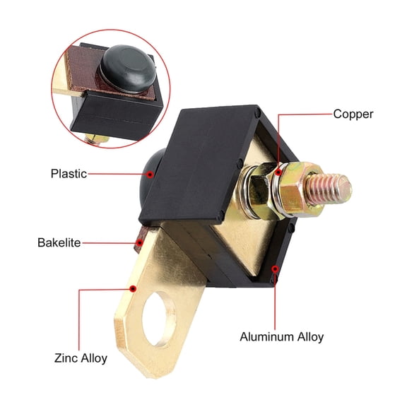 90 Amp Starter Fuses Assembly for Marine Starter Fuses Assy 90 Amp 88-79023A91 Replacement