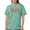 Sea Foam, variant on CafePress - Stay At Home Hero T Shirt - Womens Comfort Colors® Shirt