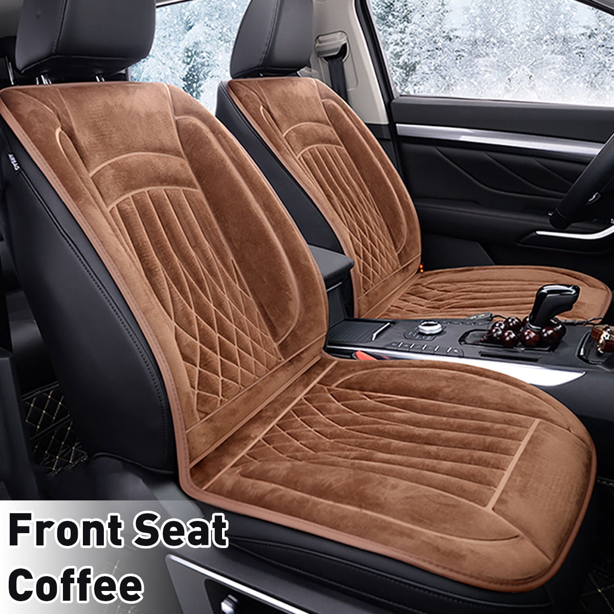 12V Winter Auto Car Heated Seat Cover Pad Cushion Electric Hot Warmer