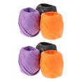 thumbnail image 4 of 6 Rollos de rafia Cinta de regalo Caja de regalo Rafia Embalaje de Raffia para Halloween, 4 of 6
