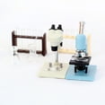 thumbnail image 6 of Yokua Dollhouses Microscope Miniature Equipment for Science Themed Decorations, 6 of 11