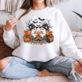 thumbnail image 5 of Retro Cute Ghost – T-Shirt, Hoodie & Sweatshirt – Halloween Fall Camping – Family Fun and Festive, 5 of 6