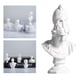 thumbnail image 3 of Réplica de busto clásico, escultura griega, figura decorativa para el hogar y la oficina. Atenea, 3 of 9