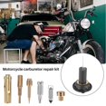 thumbnail image 2 of Motorcycle Carburetor Repair Kit Motorcycle Carburetor Piston Float Gasket Kit Compatible Virago 250 Xv250, 2 of 5