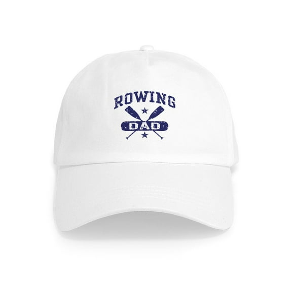 CafePress - Rowing Dad Cap - Adjustable 100% Brushed Unisex Casual Cotton Baseball Cap, Beige, 1
