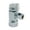 Chrome, variant on Kingston Brass KF53304CTL 5/8" O.D x 3/8" O.D. Compression Quarter Turn Angle Stop Valve, Raw Brass