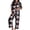 Z21-Black, variant on Halloween Loungewear for Women, Button Front Short Sleeve Top with Long Leg Pants, Cute Holiday Pattern Sleepwear Set, Soft Cozy Fabric Pajamas, Autumn Nightwear Outfit, 2026 Trend