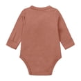 thumbnail image 2 of Emy Dola Unisex Baby Long Sleeve Side-Snap Bodysuit Onesies Mitten Cuff Rompers For 0-24M Newborn Infant Girls and Boys, 2 of 10
