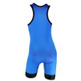 thumbnail image 2 of Cliff Keen Women's The Respond Reversible Singlet - Medium - Scarlet/Royal Blue, 2 of 2