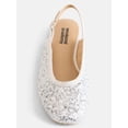 thumbnail image 5 of Weekend Academy Girls Sparkly Slingback Flats, 5 of 6
