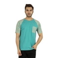 thumbnail image 4 of Inkmeso Raglan Short Sleeves T-Shirt For Men's Loose Fit Printed Casual Tee W/ Patch Pocket, 4 of 7