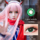 thumbnail image 4 of 2 uds (1 par) De lentes De contacto De Color Para Halloween, lentes De contacto anuales De la serie Love Words, lentes De Anime, cosméticos Para Cosplay, Lentejas De Color Para Ojos, 4 of 5