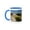 Blue/White, variant on 3drose, Altun Ha, Mayan Site, Belize - Sa02 Mwt0033 - Michele Benoy Westmorland, 11oz Mug