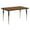 Oak, variant on Emma + Oliver 24x60 Grey HP Laminate Adjustable Activity Table