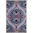 thumbnail image 2 of SAFAVIEH Bellagio Rio Floral Wool Area Rug, Blue/Multi, 6' x 9', 2 of 8