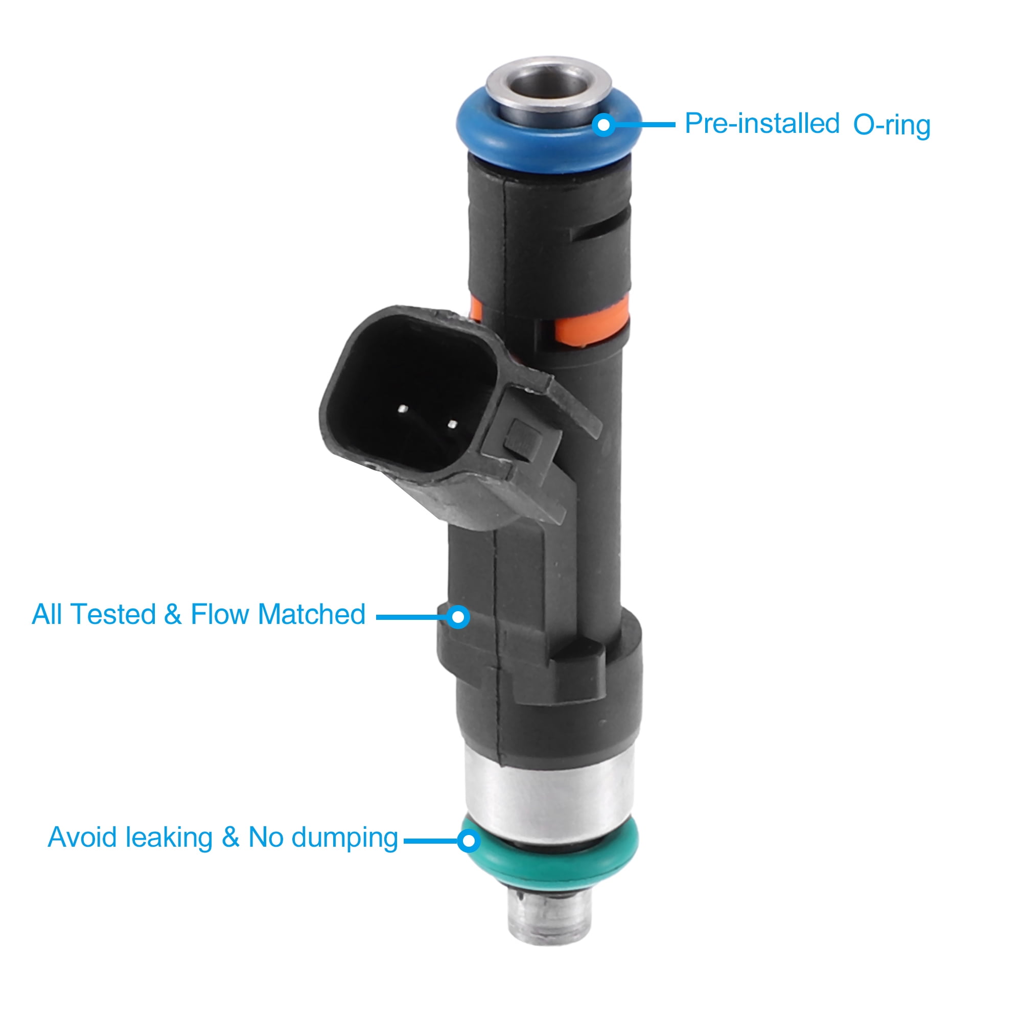 Unique Bargains 04861667AA 0280158119 4861667A Fuel Injector Nozzle Flow  Matched for Jeep for Dodge Wrangler