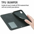 thumbnail image 5 of Feishell Wallet Case For iPhone 12 Pro/12, Magnetic Folio Card Slots Holder Kickstand Premium PU Leather TPU Shockproof Interior Protective Case [RFID Blocking] For iPhone 12/12 Pro, Black, 5 of 10