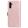 thumbnail image 3 of Nalacover Wallet Case for Samsung Galaxy A14 5G, Card Slots Holder Magnetic Clasp Premium Luxury PU Leather Flip Folio Cover with Kickstand Wrist Strap Soft Silicone Shockproof Case,Rosegold, 3 of 7