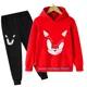 thumbnail image 5 of Conjunto de sudadera con capucha de Sonic, chándal de dibujos animados, sudadera con capucha y pantalones deportivos, sudaderas de 2 piezas para niños, 5 of 5