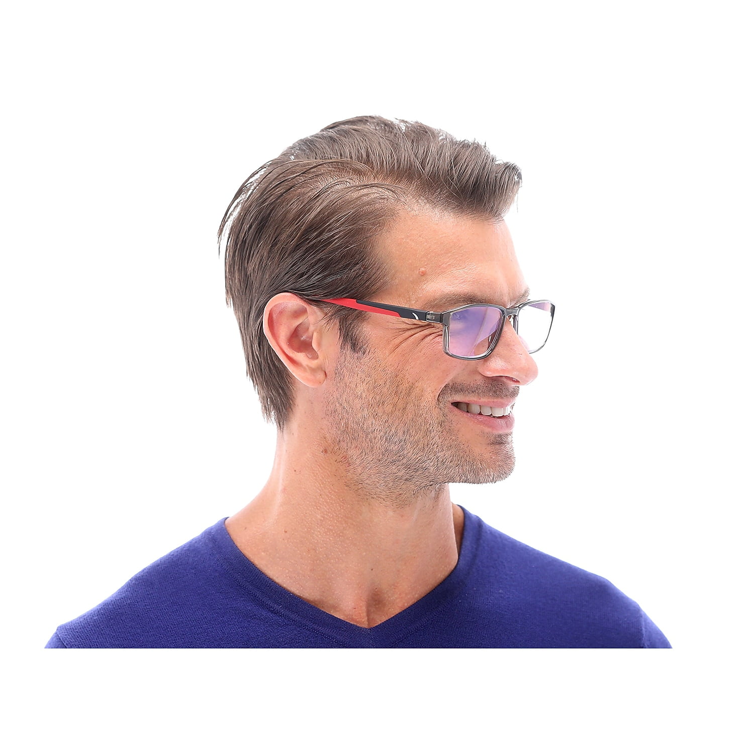 SAV Sportex Blue Light +2.50 Reading Glasses Red (AR4149)