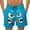 Blue, variant on uublik Mens Swimsuit Shorts Swim Trunks Quick Dry Surfing Beach Shorts Drawstring Funny Sports Shorts Green