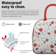thumbnail image 3 of Womens Pioneer Flower Floral Print Pattern Lunch Box for Work,Insulated Lunch Bag for Women,Loncheras Para Mujer,Leakproof Adult Lunch Bag for Work,Beach,Travel,Picnic,Camping, 3 of 7