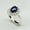 Rose Gold, variant on Six-Ray Blue Star Sapphire Gemstone Ring Handcrafted 925 Sterling Silver Elegant Jewelry Gems Gift for Women Black Vermeil 4