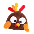 thumbnail image 4 of Gorro divertido de pavo, gorro de vestir, gorro para fiestas de Acción de Gracias, para adultos Yuyangstore Sombrero de pavo, 4 of 8