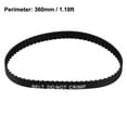 thumbnail image 3 of 142XL 71 Teeth Synchronous Closed Loop Rubber Timing Belt 360mm Perimeter, 3 of 4