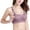 Purple, variant on Comy 3PACK Full Bust Seamless Nursing Maternity Bras M-XXL Hands-free Pumping Bralette Underwear