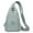 Light Blue, variant on Harlier Large Sling Backpack Bag, Crossbody Shoulder Bag Travel Hiking Daypack Chest Bag with Front Square Pocket & USB Charging Port (Gray)