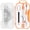 Orange, variant on Geometry Tool Kit with Compasses, Protractor, Pencil, Eraser, Sharpener, Set Square, Triangle, 6” Ruler, Lead Refills, Storage Box(Orange) ﻿