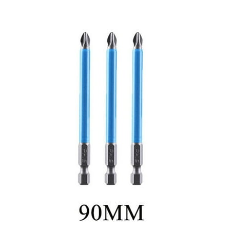 

BAMILL 90mm 150mm Cross Non-Slip Batch Head PH2 Screwdriver Set Magnetic Batch Head