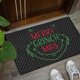 thumbnail image 5 of Felpudo de Navidad para exteriores con el Grinch, felpudo de bienvenida para exteriores, alfombra navideña para la entrada, felpudos divertidos de 23,7 x 15,9 pulgadas, alfombras antideslizantes decor, 5 of 7