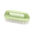thumbnail image 4 of CHAO (Verde) Cepillo de plástico para fregar cama, cepillo de limpieza para lavandería, agarre, color vibrante, cómodo, 4 of 5
