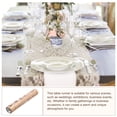 thumbnail image 5 of Uxcell Rose Gold Table Runner 11" x 180", Metallic Foil Thin Mesh, 5 of 5