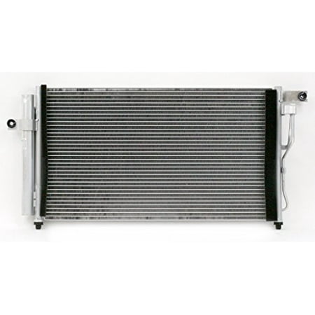 A/C Condenser - Pacific Best Inc For/Fit 3590 06-11 Hyundai Accent Sedan 07-11 Hatchback