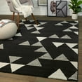 thumbnail image 4 of Carson Carrington  Islingby Modern Geometric Area Rug Black 5' 3" x 7' 5' x 8' Silver, Cream, Off-White, 4 of 5
