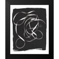 thumbnail image 2 of Rhue, Piper 15x18 Black Modern Framed Museum Art Print Titled - Nature By The Lake Ribbon II BW, 2 of 5