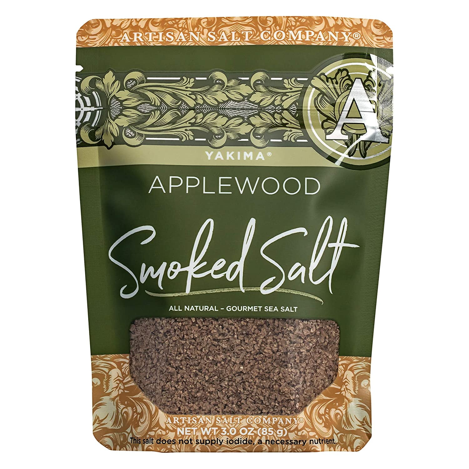 Saltworks Yakima Applewood Smoked Sea Salt Artisan Zip Top Pouch 3 Ounce Walmart Com Walmart Com Saltworks Yakima Applewood Smoked Sea Salt Artisan Zip Top Pouch 3 Ounce Walmart Com Walmart Com