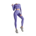 thumbnail image 1 of Set Deportivo Top Manga Larga Sports Store I Brown Talla M Morado, 1 of 1