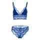 thumbnail image 1 of Gibobby Conjunto de lencería Sexy para Mujer con Cinturones de Liga Conjunto de Sujetador y Bragas de Encaje Sexy(Azul, G), 1 of 4